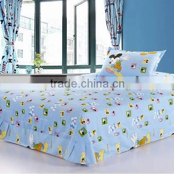 100% Best Cotton Reactive Printing China Supplier Bedding Sets With Minnie Mouse photo-2