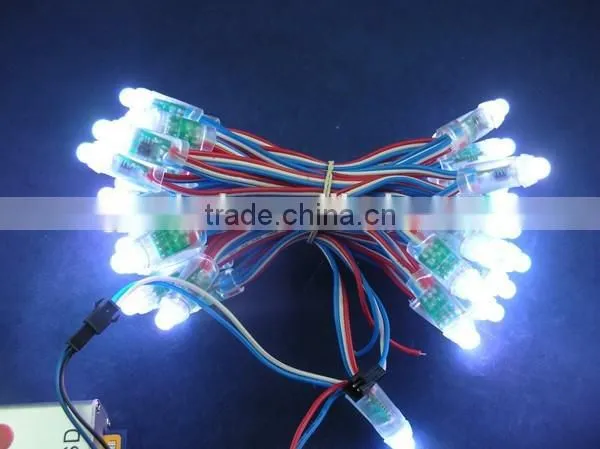 DC5V Input,50pcs a String;round Shape 12mm WS2811 Led Pixel String Light photo-4