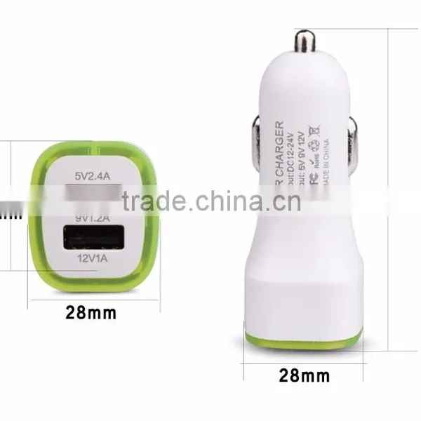 High Quality Quick Charge 2.0 Usb Car Charger Phone Car Charger