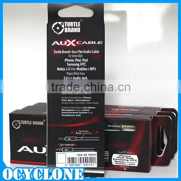 2015 Best Sale 3.5MM Male to Male Stereo Audio Cable in Cell Phone photo-2
