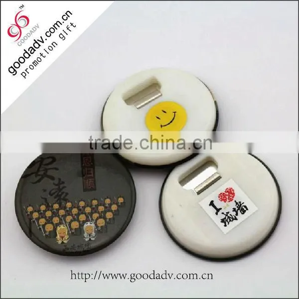 2015 Custom Novelty Round Shape Fridge Magnet Bottle Opener photo-6
