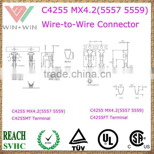 4.2mm Pitch C4255 MX4.2 (5557 5559) Electronic Wire to Wire Connector photo-4