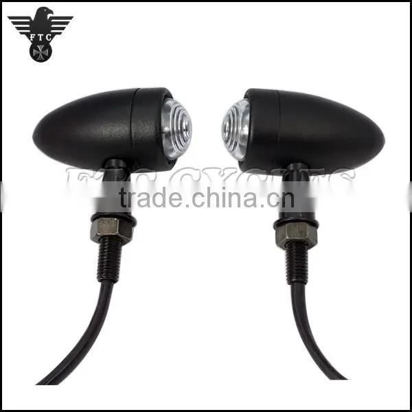 Clear Lens Indicator Light Vintage Motorcycle for Honda Custom photo-4