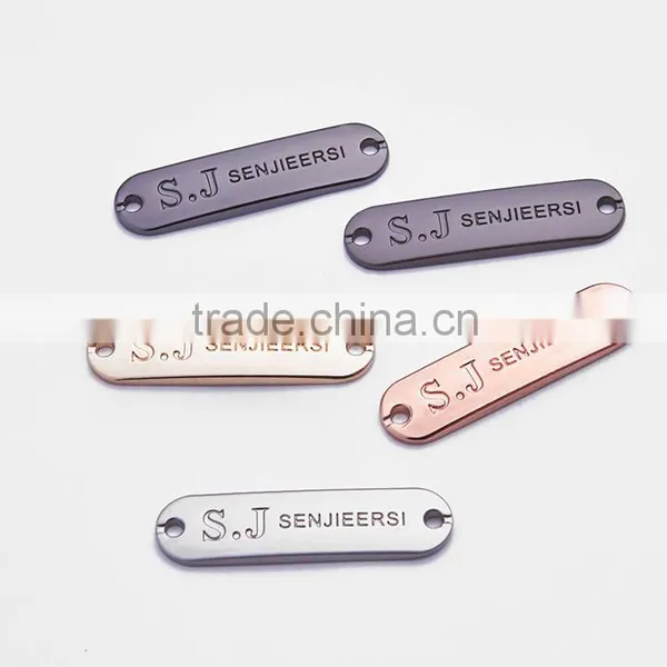 Designer Metal Clothing Label Labels for Purses Metal Label for Clothing photo-2