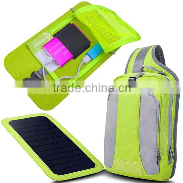 High Efficiency Solar Powered Backpack Bag photo-4