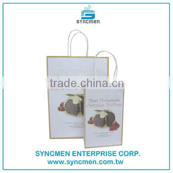 2016 New Arrival Packaging Paper Gift Bag Wholesale Customized Fancy Decorative Paper Bag for Gift photo-3