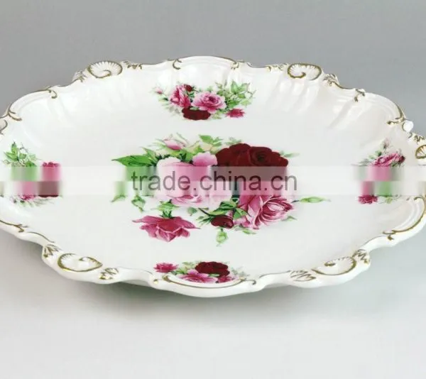 Various Certificates Ceramic Plate ,cheap Porcelain Plate With Custom Desgin,wholesale Plates Serving Dishes for Daily Used. photo-5