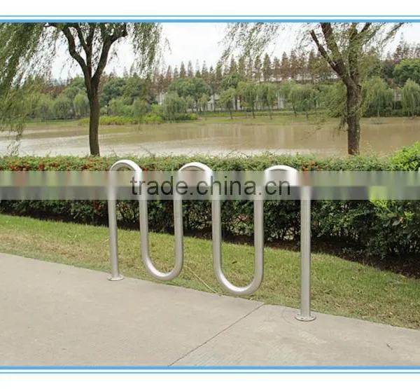 2013 Stainless Steel 5 Wave Bike Rack