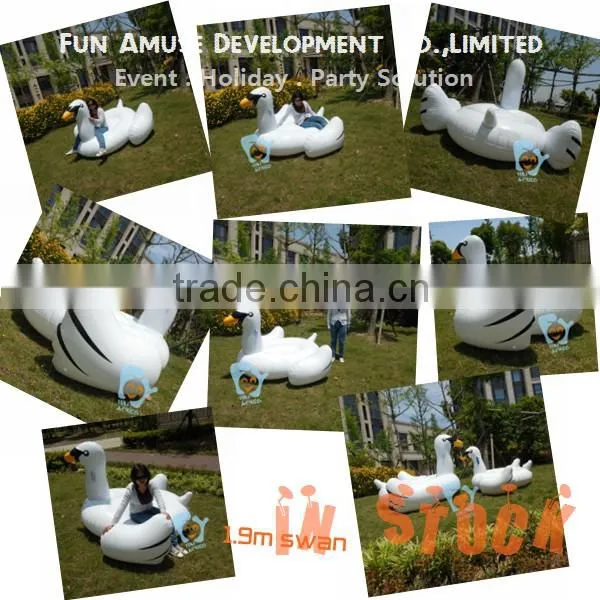 Factory Price Water Play Equipment Pool Float Inflatable Swan photo-6