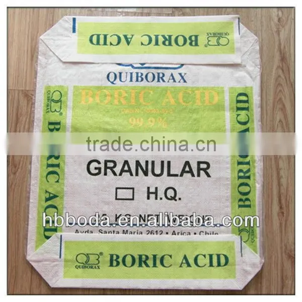 50KG Cement Packing Bag Price/PP Cement Bag/block Bottom Bag