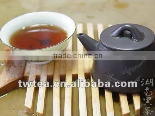 Top grade China Anhua dark tea/blood sugar reducing tea