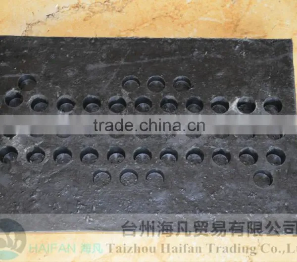 500*350*40mm Traffic Road Rubber Speed Hump for Crossroads/heavy Strength Rubber Speed Hump Used in Intersection photo-5