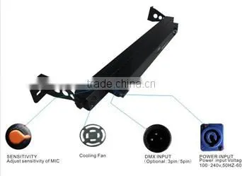 12pcs Remote 4in1 RGBW Led Bar Lights Led Wallwasher photo-5