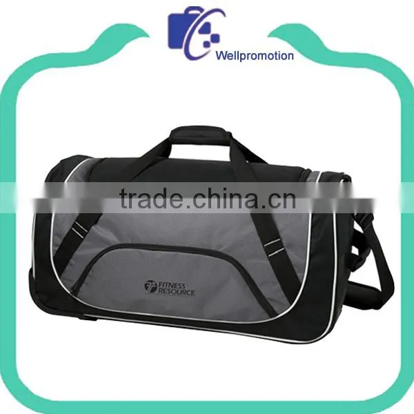 Cheap Nylon Material Travel Trolley Bag With Two Wheels photo-2