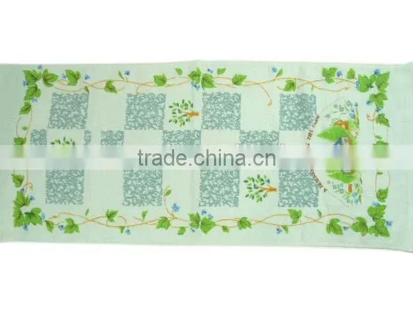 Floweret Print Cotton Terry Hand Towel photo-6