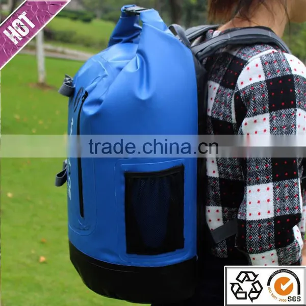 Factory Directly Sale Waterproof Transparent PVC Clear Backpack Wholesale Waterproof Dry Backpack photo-2
