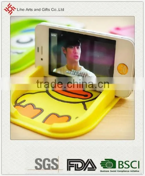 Custom Logo Silicone Anti-slip Mat for Cell Phone photo-2