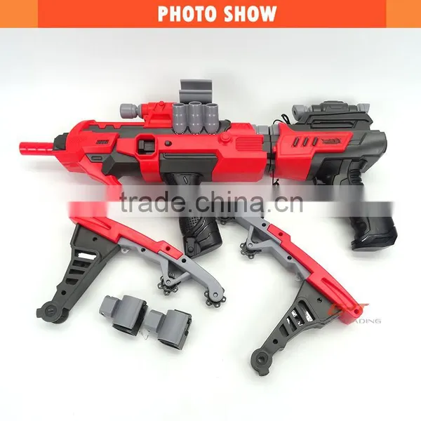 2 IN 1 Kids Soft Bullet Gun Toy for Sale photo-3