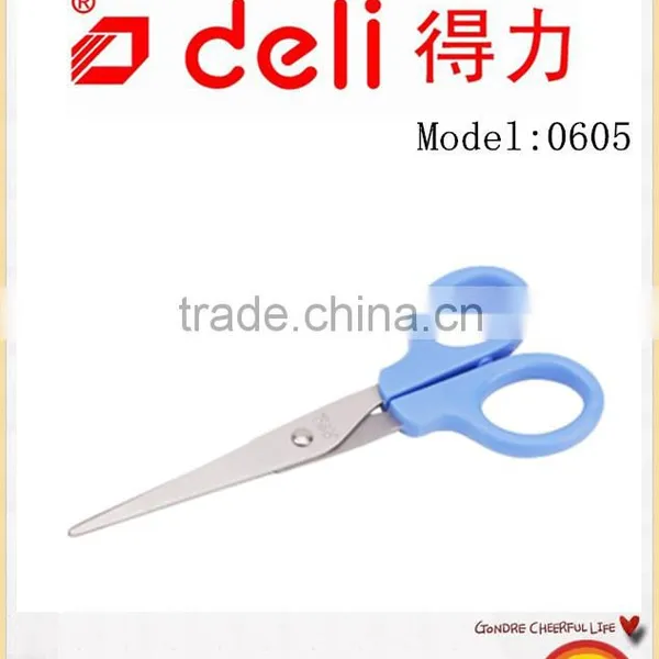 Deli Stainless Steel Scissors for Office Supply Model 0605 Pink photo-2