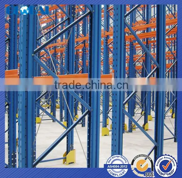 Selective Pallet Racking of Multi-layer System/blue and Orange Racking photo-4