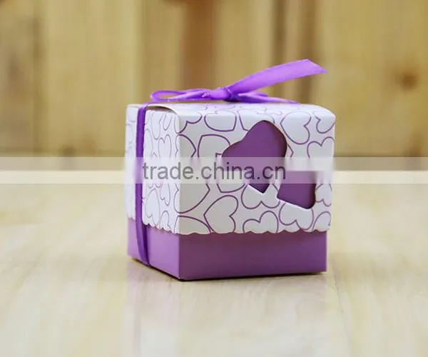Heart Wedding Box Bomboniere Candy Box Wedding Gift Favour Party Supply photo-2