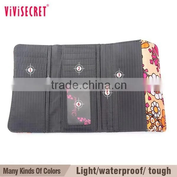 Vivisecret Plain Cheap Wallets Cute Fabric Purse for Girls OEM photo-6