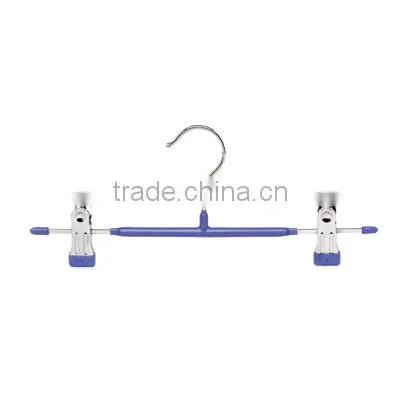 HH Brand White Plated Short Hanger Metal White Metal Clips Bottom Hanger photo-3