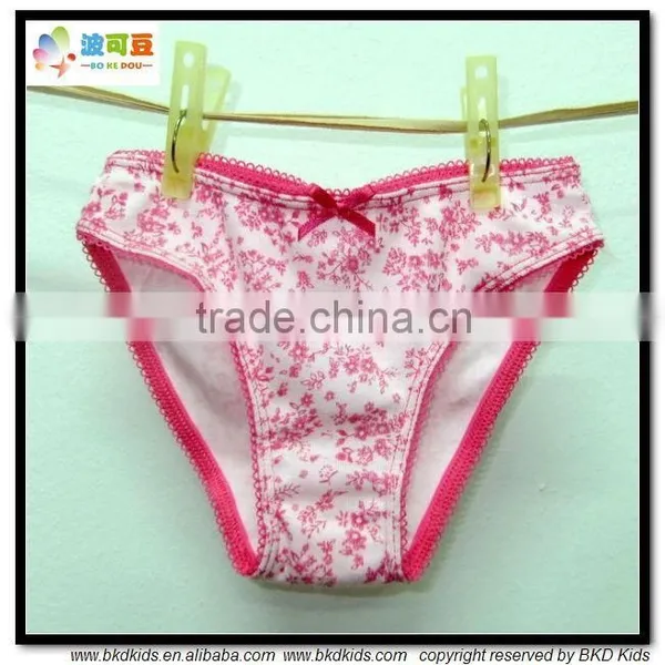 BKD 2015 Costume Organic Kids Underwears From China