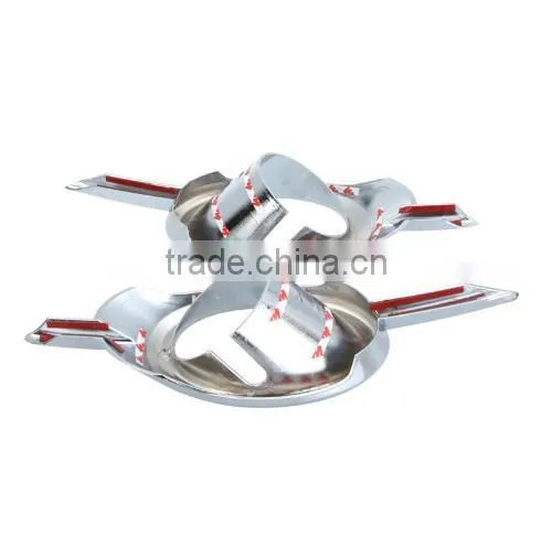 2Pcs L/R ABS Chrome Front Fog Lamp Cover photo-3