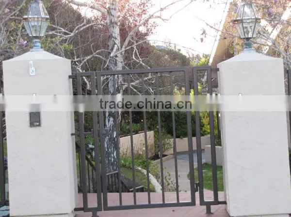 Best Seller Supply Custom Wrought Iron Pool Gate, Iron Walk Way Gates, Scroll Garden Gate on Online Shopping photo-4