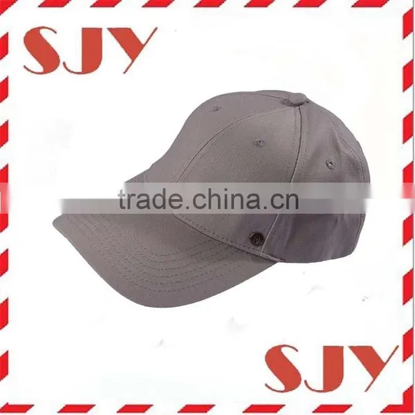 100% Cotton Metal Buckle Back Decoration Adjustable Baseball Cap photo-3
