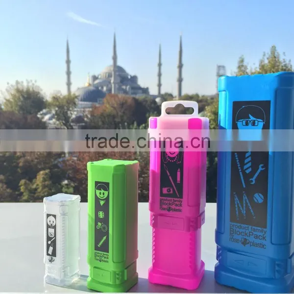 Round Square Plastic Block Tubes Packaging for Cutter Arbor BK photo-5