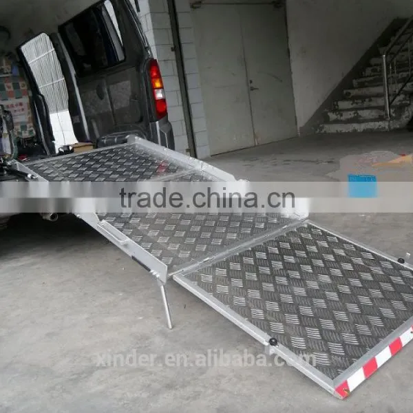 BMWR-3 Folding Manual Wheelchair Ramp for Van photo-5
