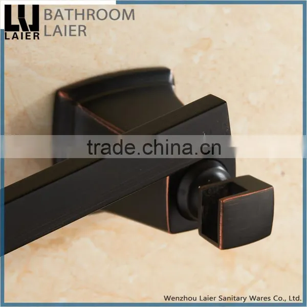 12133b China Supplier Zinc American Style Black Bathroom Equipments Toilet Roll Holder photo-2