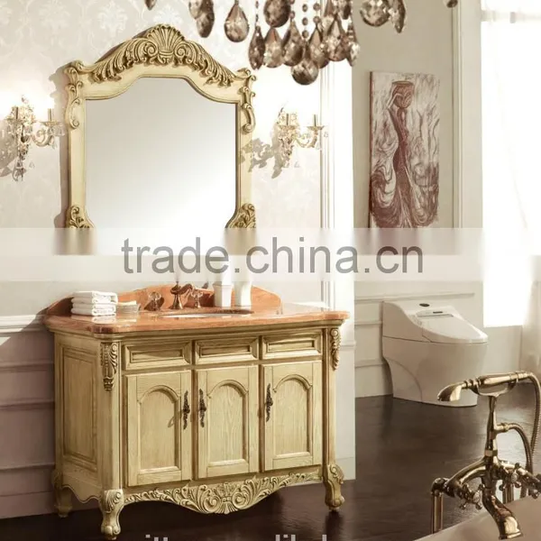 Modern Style and Kitchen Cabinets Type Waterproof Bathroom Cabinet WTS234 photo-4