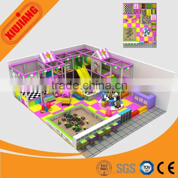 100% Safe Colorful Kids Soft Indoor Playground Equipment,Kids Indoor Playground For Sale photo-6