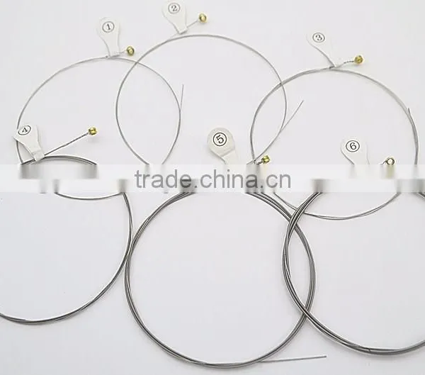 Amola ET100 010-046 Bright Tone Round Wound Ulra Thin Coating Nickel Plating Winding Electric Guitar Strings photo-6