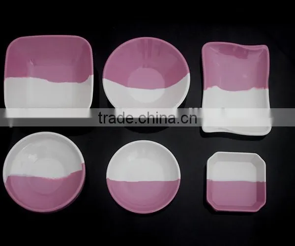 100% Mealmine A5top Food Grade Melamine Dinnerware Sets With Safe for Dishware