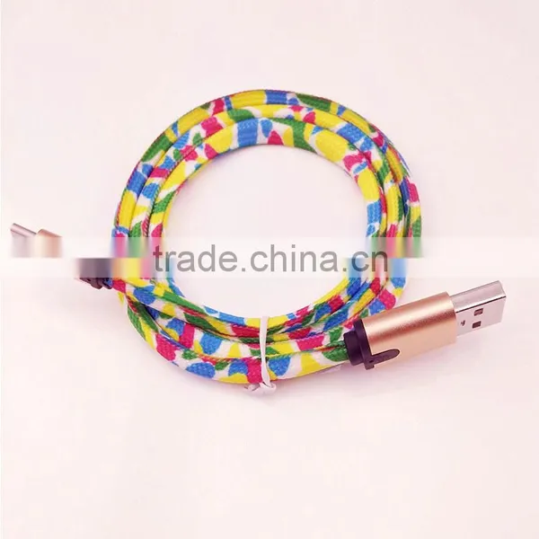 High Speed Colorful Fashion Type-c to Usb Optical Led Cable for Mobile Phone photo-6