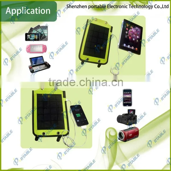3.5W Portable Folding Solar Charger Bag With Unique Design and Function photo-4