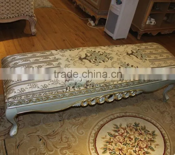 Luxury French Neoclassic Rococo European Royal Furniture Bedroom Bed Set photo-6