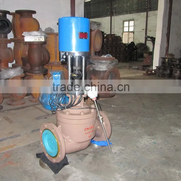 WCB low price welded steam diaphragm water regulating valve with pneumatic