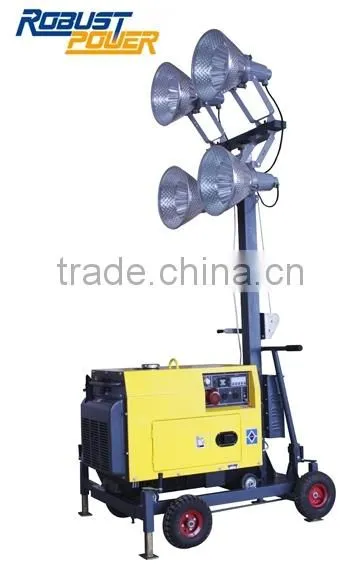 Mobile Lighting Tower With Digital Panel Control System photo-2