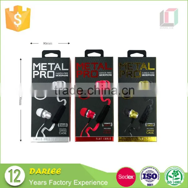 Spot uv Embossed Magnetic Closure Recyclable Free Sample Iphone Earphone Packaging Box photo-3