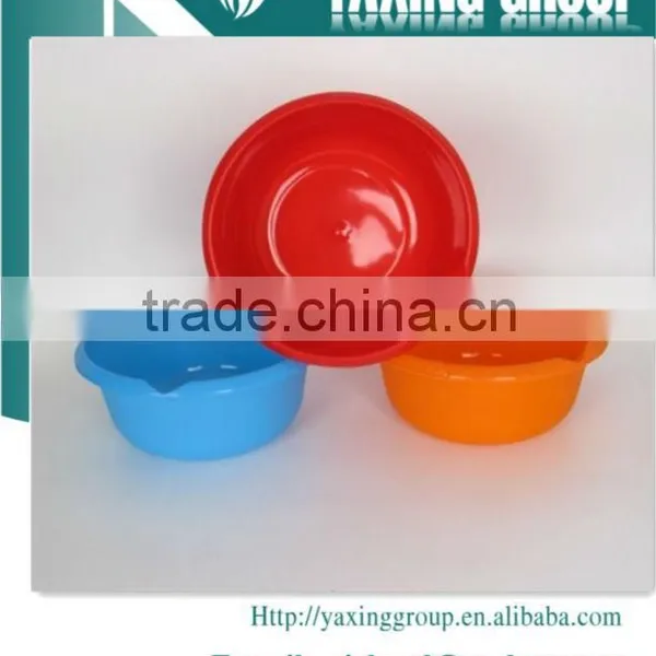 Plastic Bathroom Wash Basin With Pour