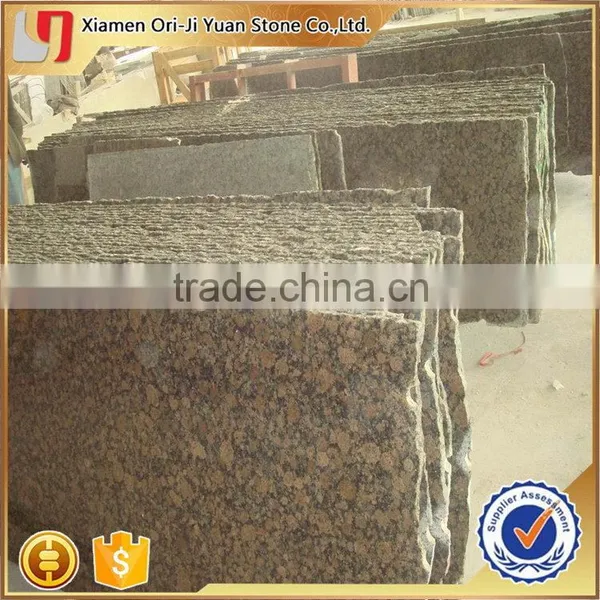 Cheap Antique Ice-flower Brown Granite Slab photo-5