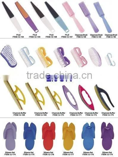 Nail File ,foot File ,nail Art Brush ,buffer Brush ,disposable Slipper