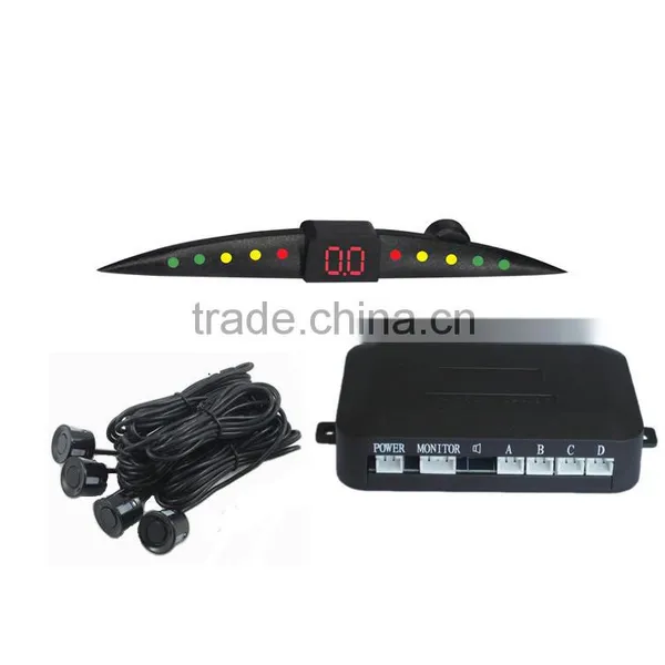 Factory Direct Price Reverse LED Parking System Wireless Display Reverse Parking Sensor Kit Reverse Backup Sensor photo-4