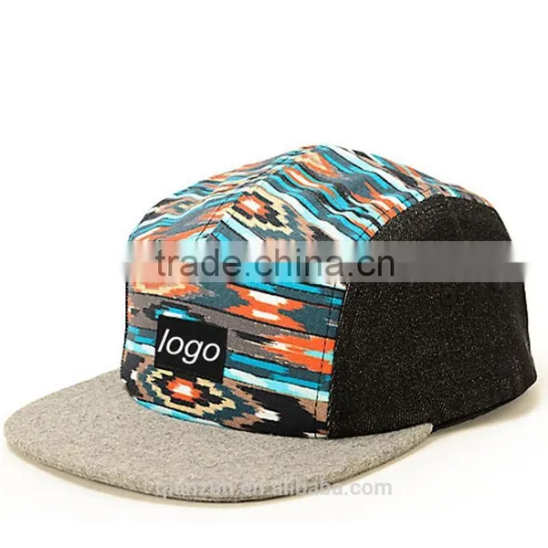 China Supplier Leather Patch 5 Panel Hat Manufacturer photo-6