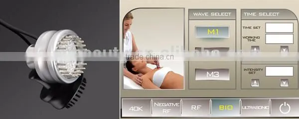 40hkz Multifunction Weight Loss Machine /40khz Cellulite Reduction Cavitation+vacuum+bi-polar RF +ultrasound+multipolar RF +bio Phototherapy photo-3
